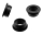 1x Schnelleinbau-Tülle 7x11x14 - 1,5mm  (PVC, schwarz, einseitig)
