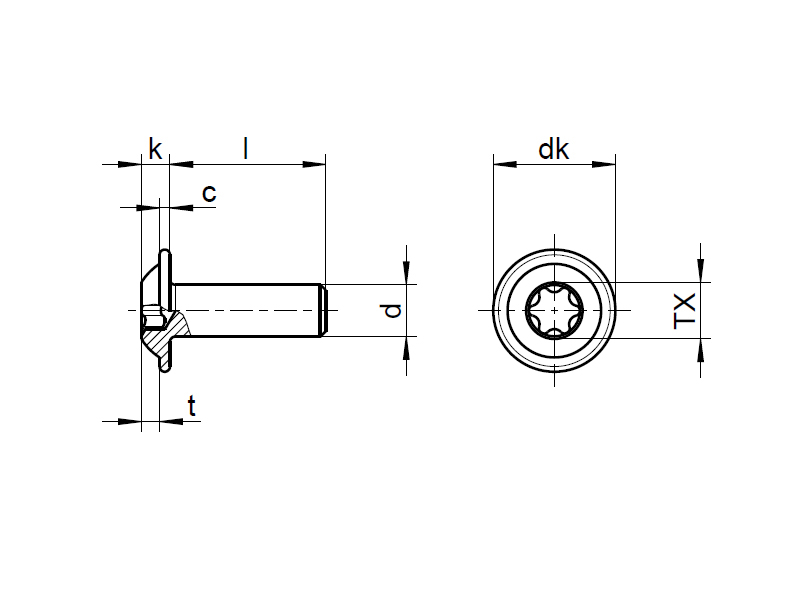 1x Linsenkopfschraube ISR mit Flansch M5 x 12 (ISO 7380-2 - A2) - Sou, 0,10  €