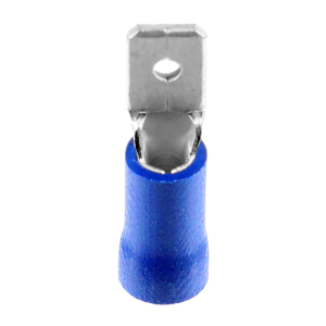 1x Flachstecker 4,8mm bis 2,5mm²  (blau, PVC...