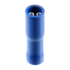 1x Flachsteckhülse 2,8mm bis 2,5mm²  (blau, PVC...