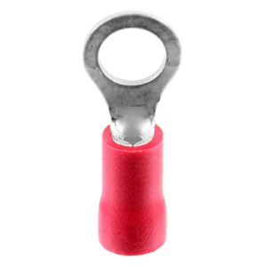 1x Ring-Kabelschuh bis 1,5mm² M5  (rot, PVC...