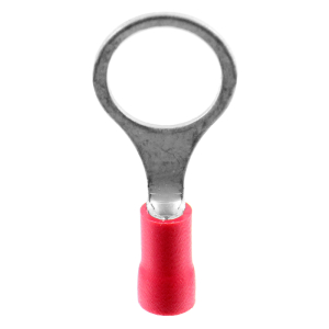1x Ring-Kabelschuh bis 1,5mm² M10  (rot, PVC...