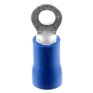 1x Ring-Kabelschuh bis 2,5mm² M3  (blau, PVC...