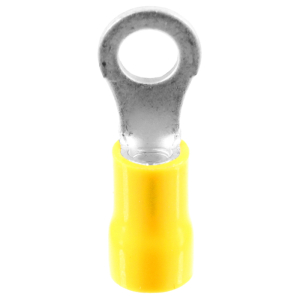 1x Ring-Kabelschuh bis 6,0mm² M5  (gelb, PVC...