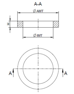 MPX-Holzring für 4"/10cm  (universal)